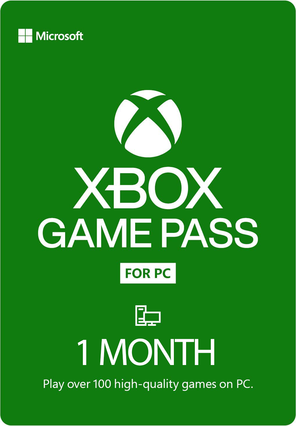 Cortex PC] One Month of PC Game Pass