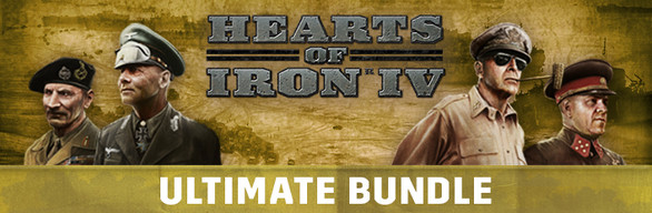 Hearts of Iron IV: Ultimate Bundle Pre-loaded Steam Account