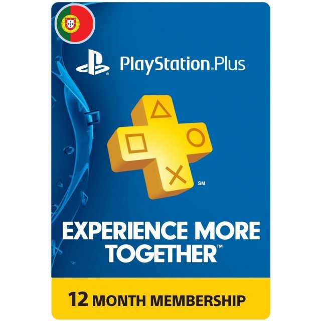 Playstation Plus 12 Month Code (Portugal)
