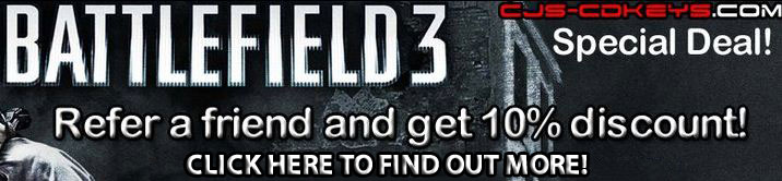 battlefield 3 promo discount coupon code