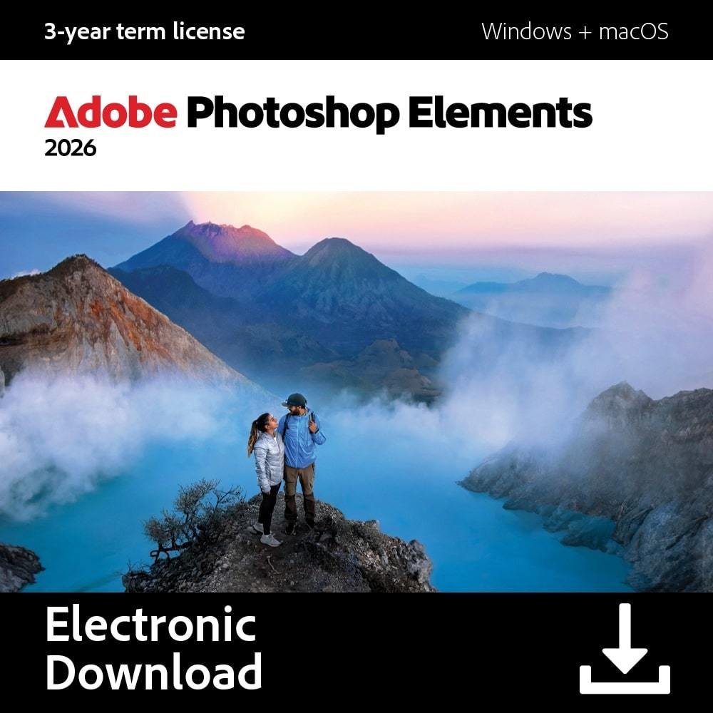 Adobe Photoshop Elements 2026 PC/Mac (Digital Download)