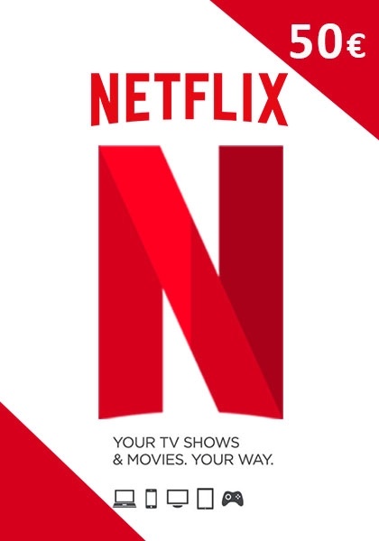 Netflix 50 EUR Gift Card (EU)